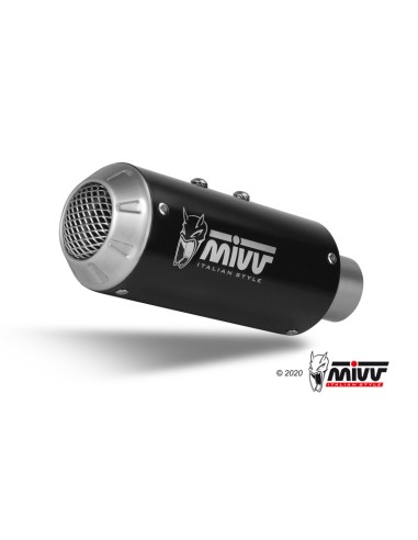Mivv Full system 1x1 MK3 Black Yamaha XSR 125 2022-24