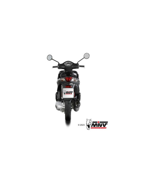 Mivv Full system 1x1 Mover Black Piaggio Liberty 125 2019-24
