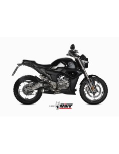 Mivv Full system 1x1 X-M1 Black Zontes ZT 125 G1 / U 2021-24