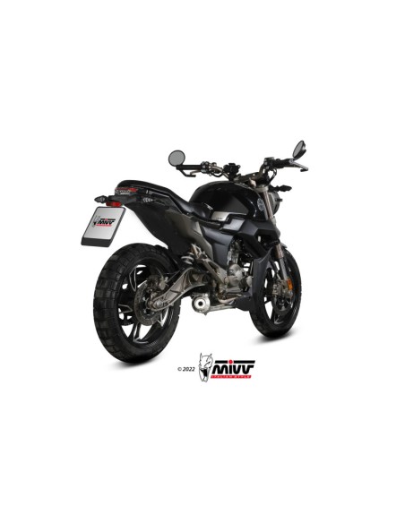 Mivv Full system 1x1 X-M1 Black Zontes ZT 125 G1 / U 2021-24