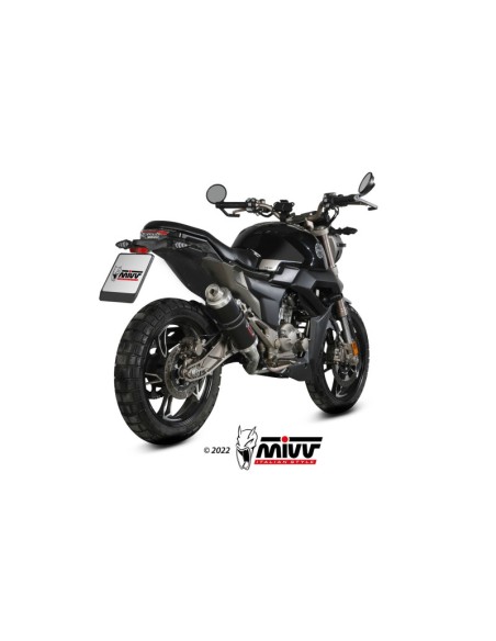 Mivv Full system 1x1 GP Black Zontes ZT 125 G1 / U 2021-24