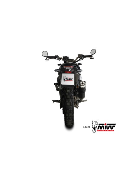 Mivv Full system 1x1 GP Black Zontes ZT 125 G1 / U 2021-24