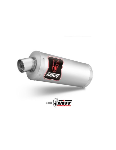 Mivv Slip-On Dakar St. Steel Triumph Tiger 1200 GT / Rally 2021-25