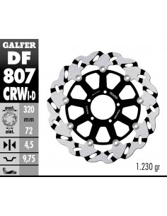 DISCO IZQUIERDO FLOTANTE RANUR