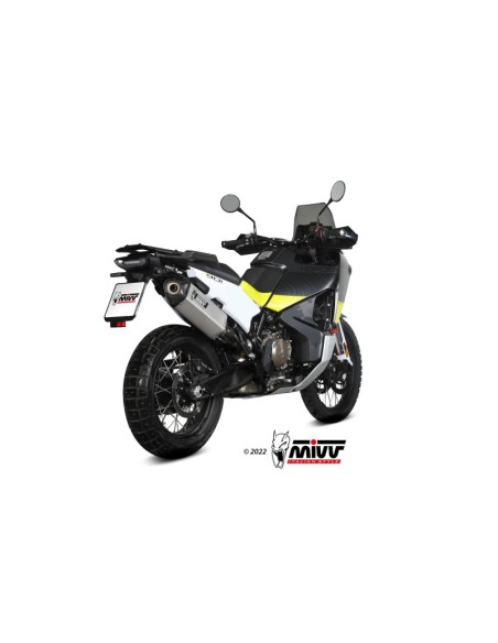 Mivv Slip-On Speed edge St. Steel Husqvarna Norden 901 2022-24