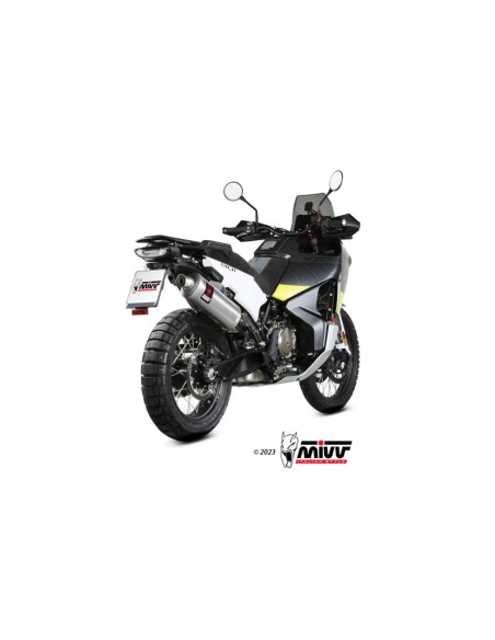 Mivv Slip-On Dakar St. Steel Husqvarna Norden 901 2022-24