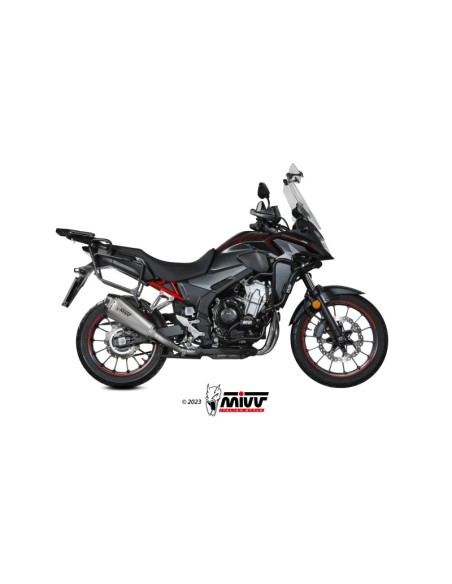 Mivv Slip-On Delta Race St. Steel Honda CB 500 X 2021-24