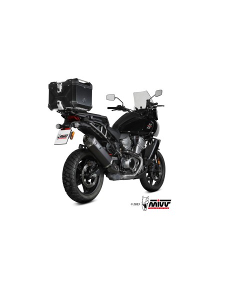 Mivv Slip-On Speed edge Black Harley Davidson Pan Amercia 2020-25