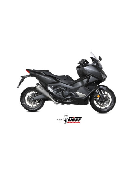 Mivv Slip-On Delta Race St. Steel Honda Forza 750 2021-25