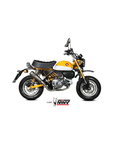 Mivv Full system 1x1 X-M1 Titanium Honda Monkey 2018-24