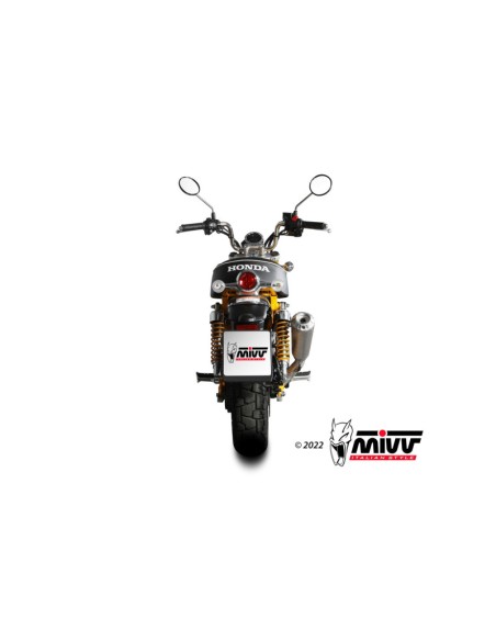 Mivv Full system 1x1 X-M1 Titanium Honda Monkey 2018-24