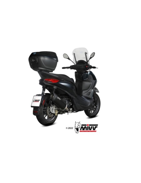 Mivv Slip-On Mover black Piaggio Beverly 300 2021-24