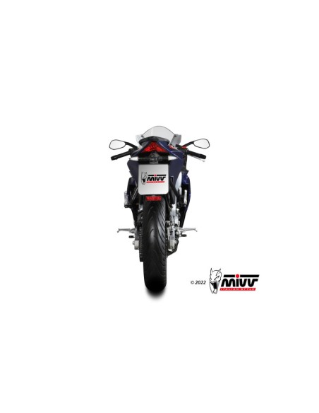 Mivv Full system 1x1 Delta Race St. Steel Aprilia RS 125 2021-24