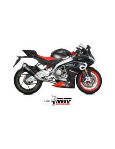Mivv Full system 2x1 Delta Race carbono Aprilia RS 660 2020-24 / Tuono 660 2021-24