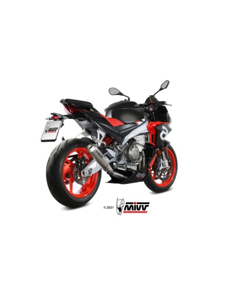 Mivv Full system 2x1 X-M1 Aprilia RS 660 2020-24 / Tuono 660 2021-24