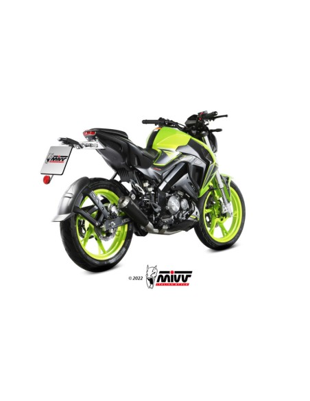 Mivv Full system 1x1 X-M1 Black Keeway RKF 125 2021-24