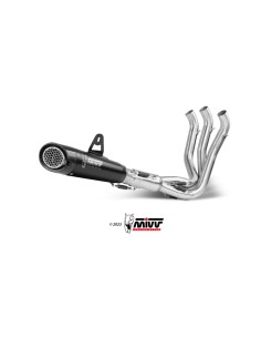 Mivv Full system 3x1 X-M5 Black Triumph Trident 660 2021-24