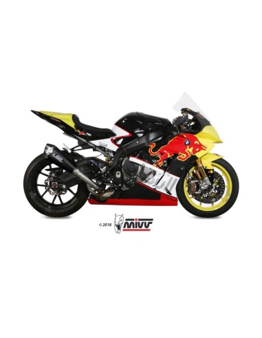 Mivv Slip-On Delta Race carbono BMW S 1000 RR 2017-18
