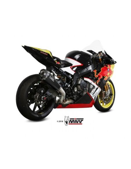 Mivv Slip-On Delta Race carbono BMW S 1000 RR 2017-18