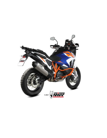 Mivv Slip-On Speed edge Titanium KTM 1290 Super Adventure / R / S / T 2021-24