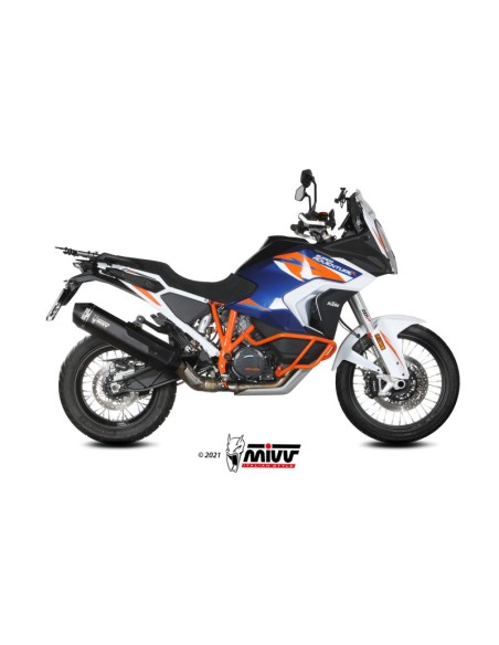 Mivv Slip-On Speed edge Black KTM 1290 Super Adventure / R / S / T 2021-24