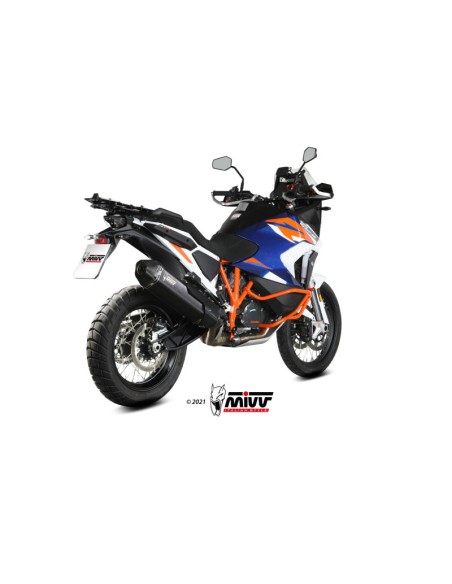 Mivv Slip-On Speed edge Black KTM 1290 Super Adventure / R / S / T 2021-24