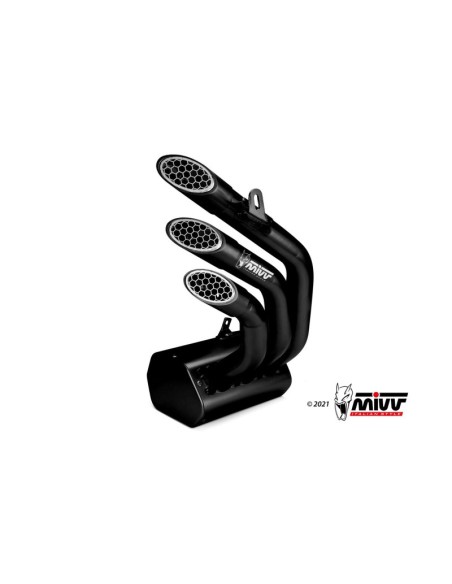 Mivv Slip-On Speed edge Black MV Agusta Brutale 800 RR 2017-25