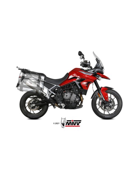 Mivv Slip-On Oval Titan Triumph Tiger 900 / GT / Pro / Rally 2021-23