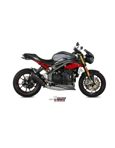 Escape Mivv TRIUMPH 1050 SPEED TRIPLE 2016 - 2017, referencia: T.016.L9