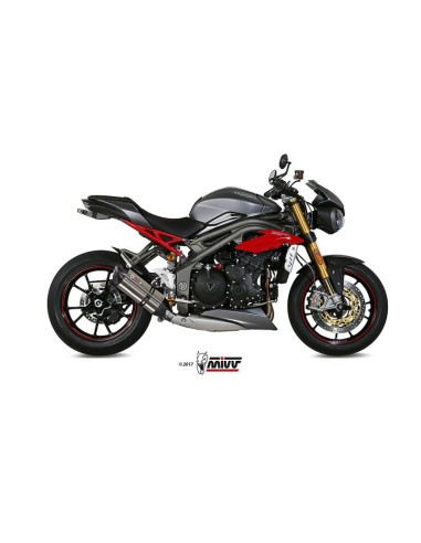 Escape Mivv TRIUMPH 1050 SPEED TRIPLE 2016 - 2017, referencia: T.016.L7