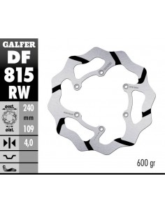 DISCO FIJO RANURADO DF815RW 