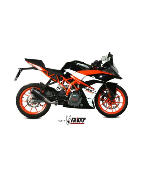 Escape Mivv KTM 125 125 DUKE 2017 - 2020, referencia: KT.019.SM3B