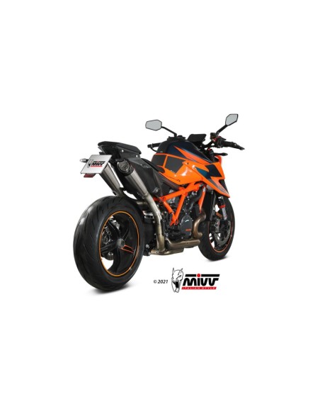 Mivv 2 Slip-On X-M5 Titan KTM 1290 Superduke 2020-23