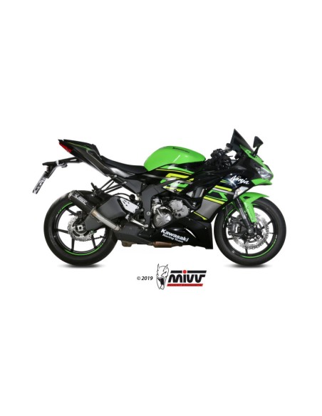 Escape Mivv KAWASAKI 636 ZX-6 R 636 2019 - 2020, referencia: K.050.SM3C