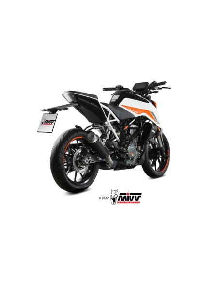 Mivv Slip-On GP Pro carbono KTM 125 Duke 2021-23