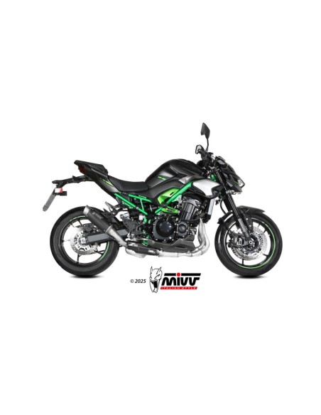 Mivv Slip-On GPpro Black Kawasaki Z900 2025