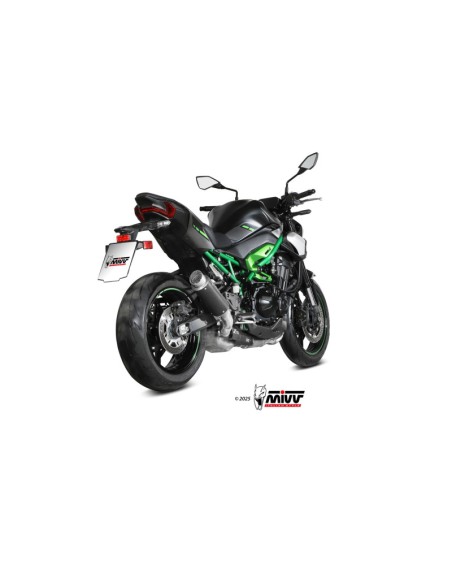 Mivv Slip-On GPpro Black Kawasaki Z900 2025