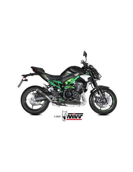 Mivv Slip-On MK3 Carbono Kawasaki Z900 2025