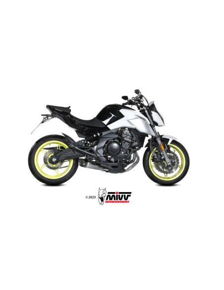 Mivv Slip-On X-M5 Titanium CF MOTO 650NK 2021-24