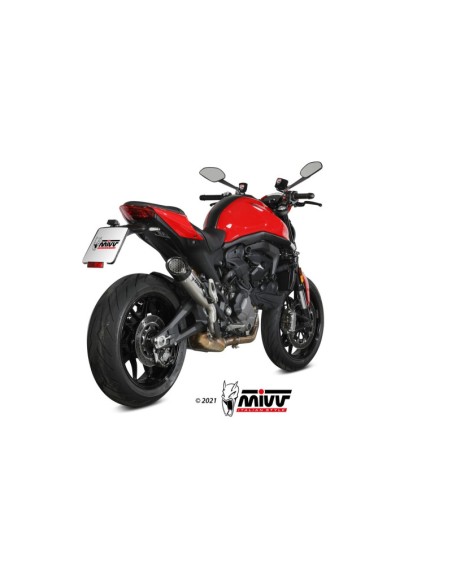 Mivv Slip-On X-M5 Titan Ducati Monster 2021-25