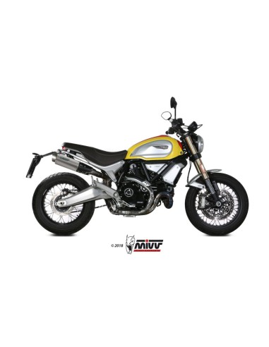 Mivv 2 Slip-On GP Pro titan Ducati Scrambler 1100 2018-20