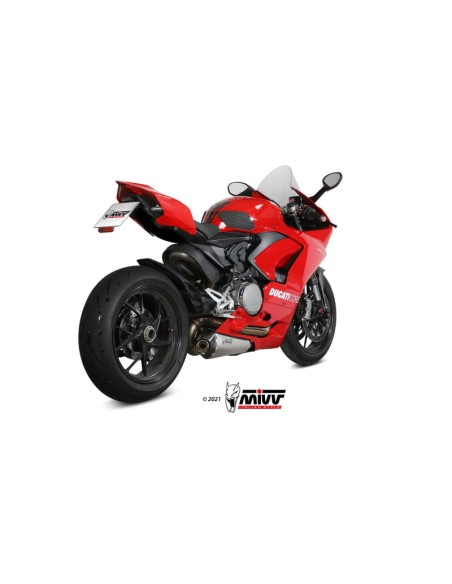Mivv Slip-On Delta Race St. Steel Ducati Panigale V2 2020-24