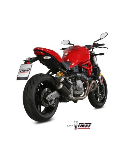 Escape Mivv DUCATI 821 MONSTER 821 2018 - 2020, referencia: D.042.SM3C