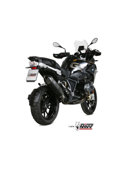 Mivv Slip-On Speed edge Black BMW R 1250 GS / Adventure 2019-23