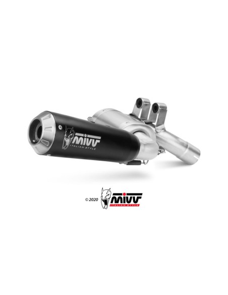 Mivv Slip-On X-M1 Black BMW F 900 XR 2020-25