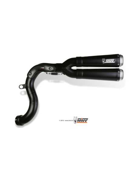 Mivv Slip-On X-Cone black BMW R Nine T 2014-23