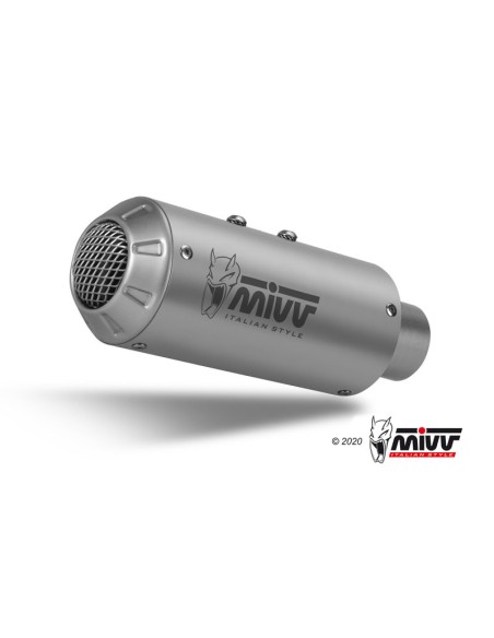 Escape Mivv APRILIA 1100 TUONO V4 1100 2018 - 2020, referencia: A.012.SM3X