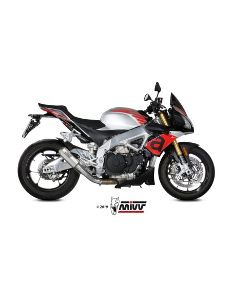 Escape Mivv APRILIA 1100 TUONO V4 1100 2018 - 2020, referencia: A.012.SM3X