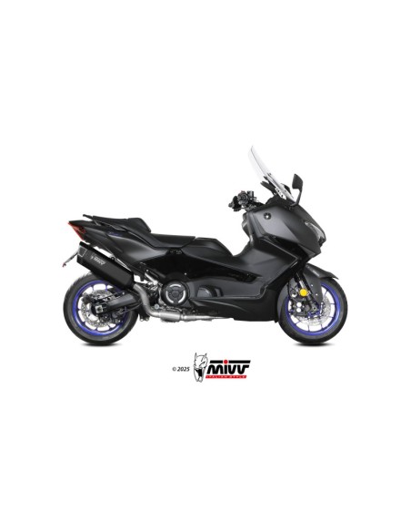 Mivv Full system 2x1 SR-1 Black Titanio Yamaha T-MAX 560 2025