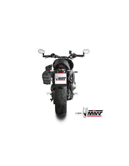 Mivv Full system 3x1 X-M5 Black Yamaha XSR 900 / GP 2022-25 / MT-09 / SP / FZ-09 2024-25 / R9 2025